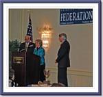 Fairfax County BOS Chair Gerry Connolly & Citation of Merit Award Winners Janie and Bill Strauss