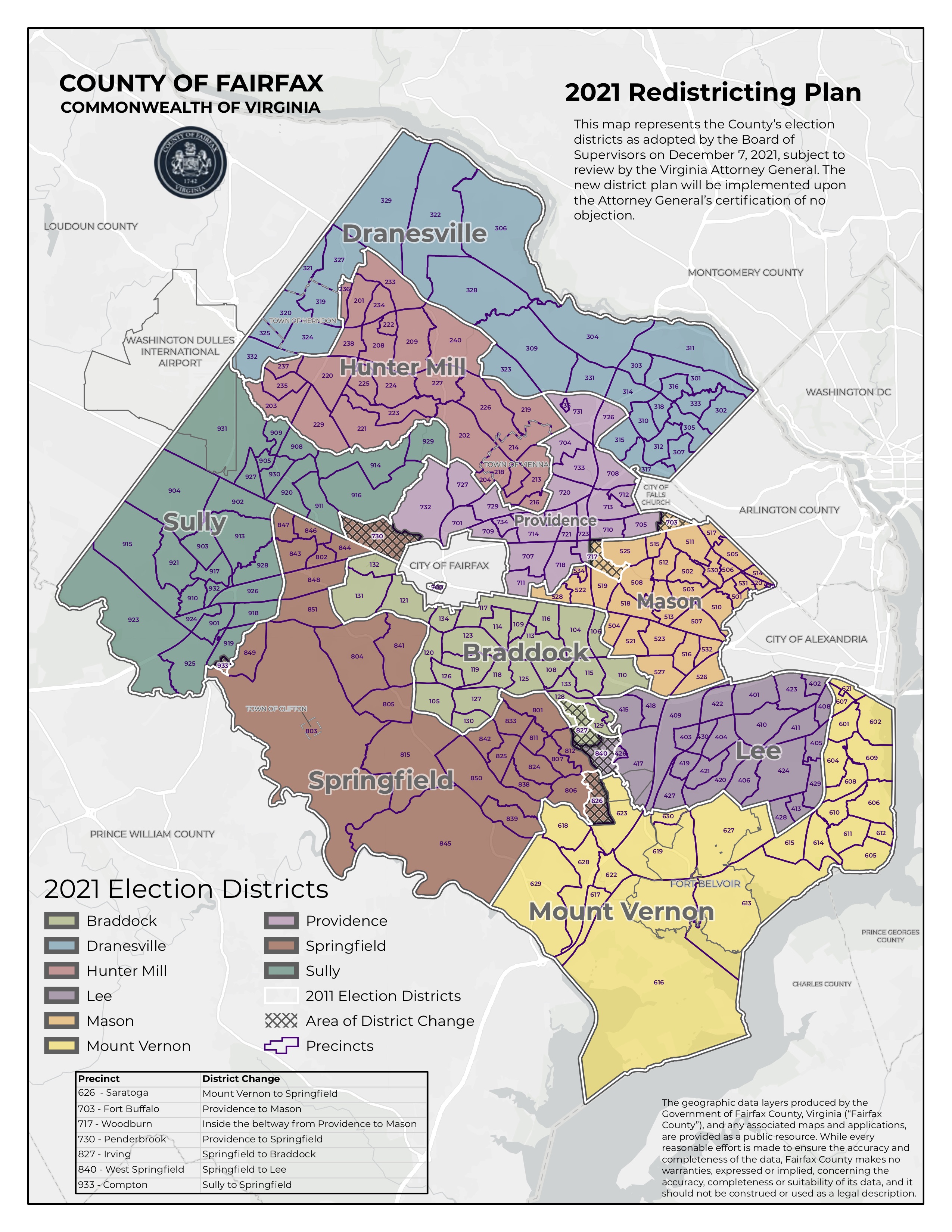 Magisterial District Map